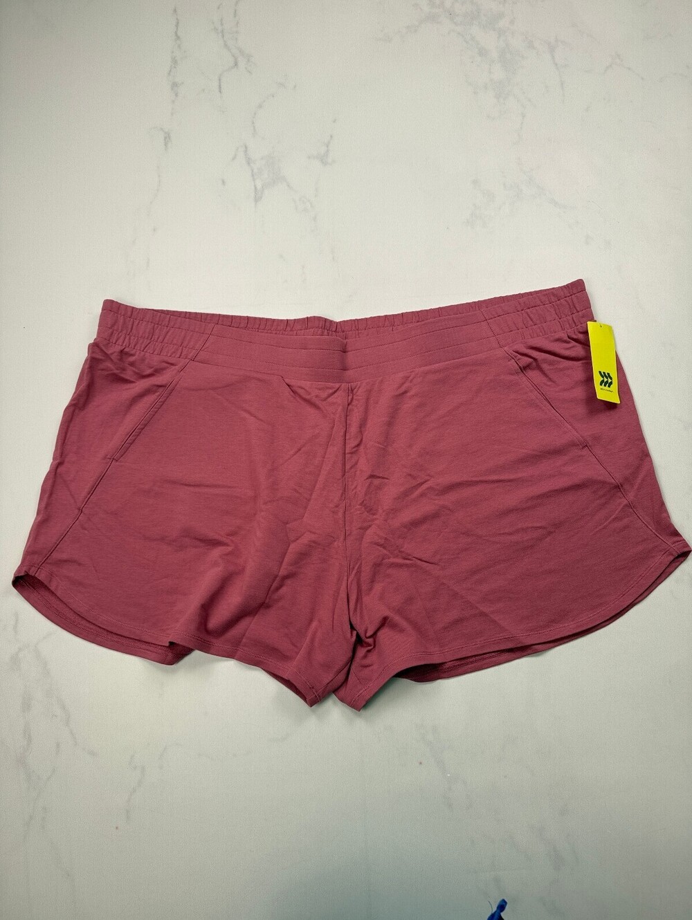 All In Motion Motion Athletic Shorts Pink Modern Sporty - Womens 4X